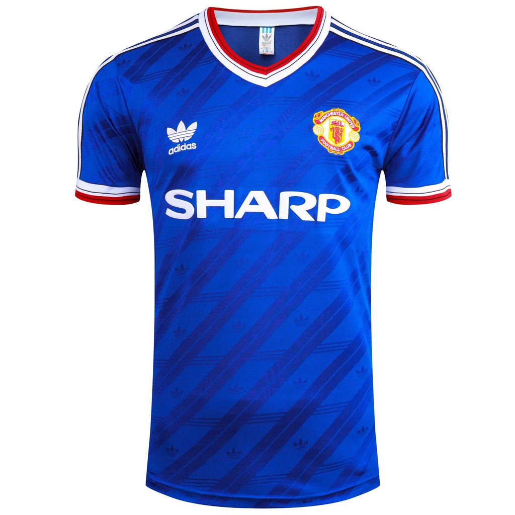 MANCHESTER UNITED -  RETRO-AUSWARTSTRIKOT 1986