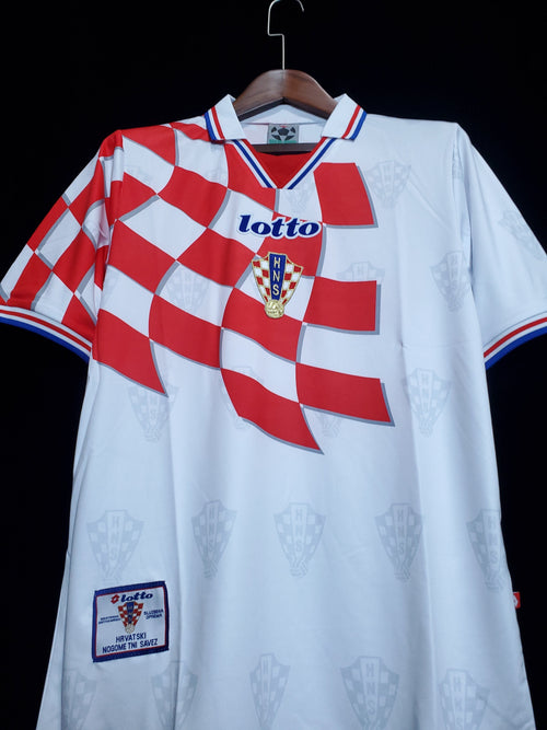 Kroatisches Retro-Heimtrikot 1998