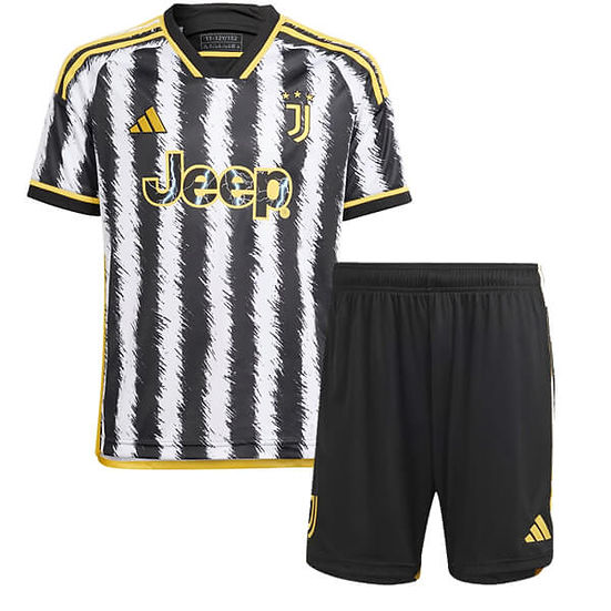 JUVENTUS FC HEIMTRIKOT-SET FÜR KINDER 2023/24