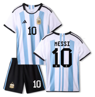 otroški dres messi argentina, back