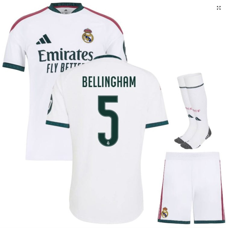 REAL MADRID HEIMTRIKOT-SET FÜR KINDER 2026/2027 - BELLINGHAM #5