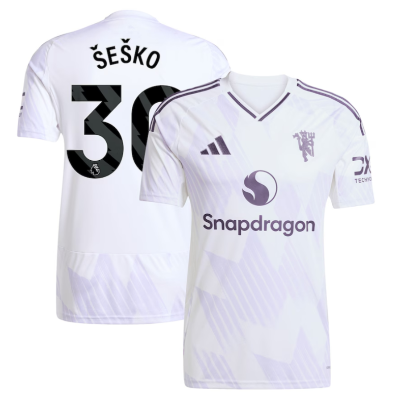 MANCHESTER UNITED FC AUSWEICHTRIKOT 2025/2026 - ŠEŠKO #30