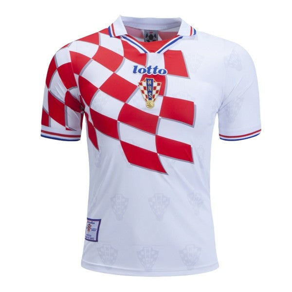 KROATIEN HEIM-RETROTRIKOT 1998