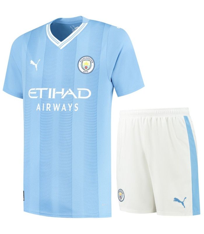 MANCHESTER CITY KINDER-HEIMTRIKOTSET 2023/24