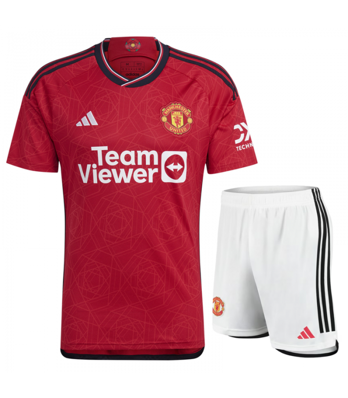 MANCHESTER UNITED HEIMTRIKOT-SET FÜR KINDER 2023/24