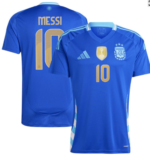 ARGENTINIEN AUSWÄRTSTRIKOT 2024/25 - MESSI