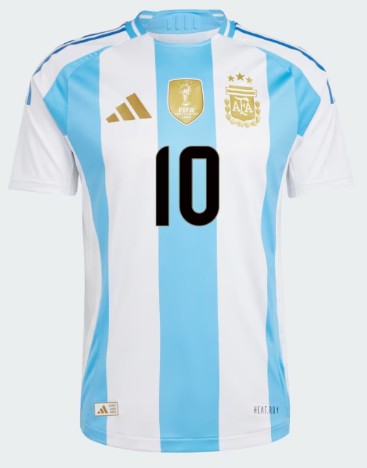 AUTHENTISCHES ARGENTINIEN-HEIMTRIKOT 2024/25 – MESSI