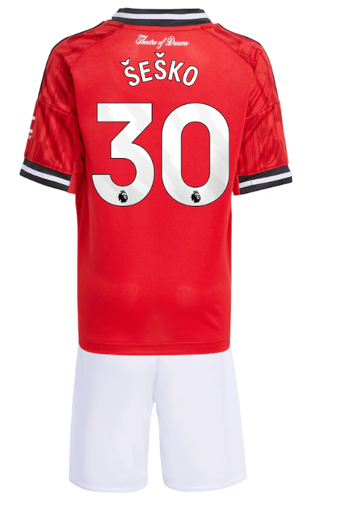 MANCHESTER UNITED HEIM-KINDERSET 2025/2026 - ŠEŠKO #30